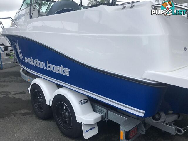 NEW 2025 EVOLUTION 552 PLATINUM FITTED WITH A YAMAHA F130 FOURSTROKE