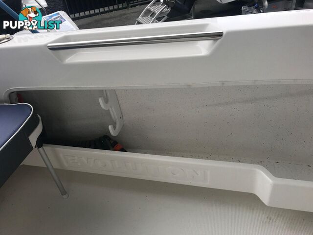 NEW 2025 EVOLUTION 552 PLATINUM FITTED WITH A YAMAHA F130 FOURSTROKE