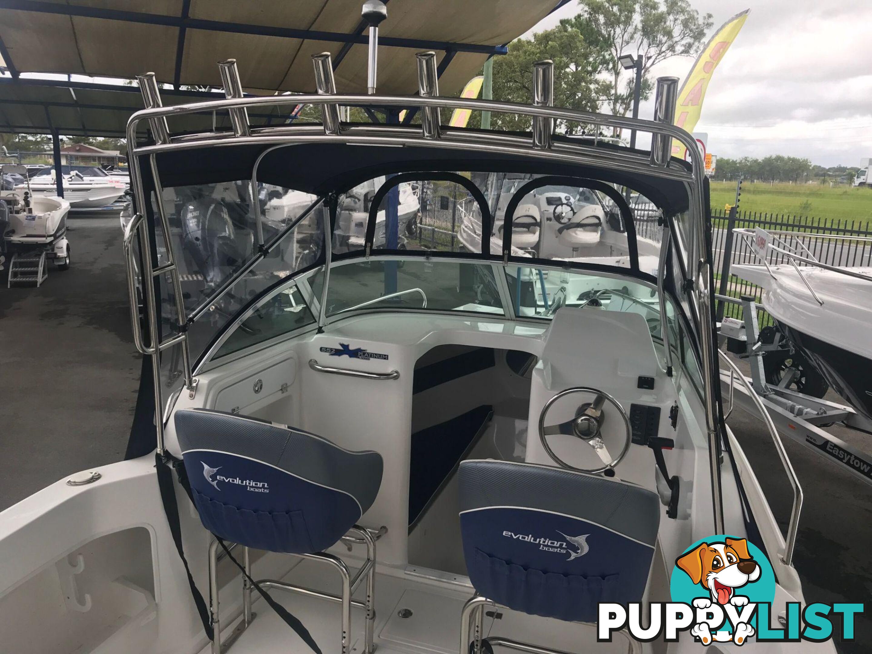 NEW 2025 EVOLUTION 552 PLATINUM FITTED WITH A YAMAHA F130 FOURSTROKE