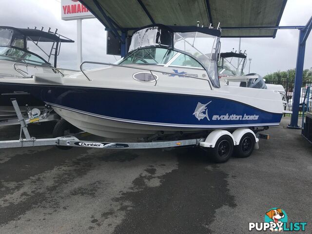 NEW 2025 EVOLUTION 552 PLATINUM FITTED WITH A YAMAHA F130 FOURSTROKE