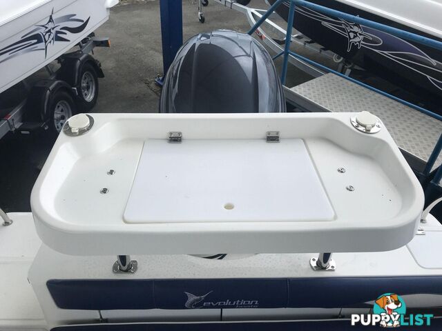 NEW 2025 EVOLUTION 552 PLATINUM FITTED WITH A YAMAHA F130 FOURSTROKE