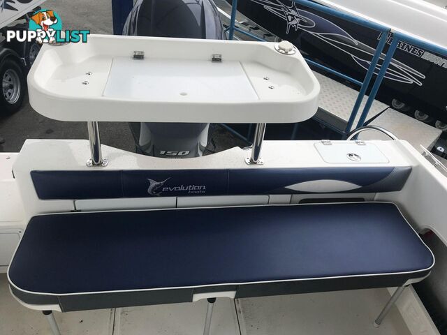 NEW 2025 EVOLUTION 552 PLATINUM FITTED WITH A YAMAHA F130 FOURSTROKE