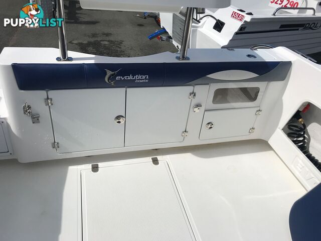 NEW 2025 EVOLUTION 552 PLATINUM FITTED WITH A YAMAHA F130 FOURSTROKE