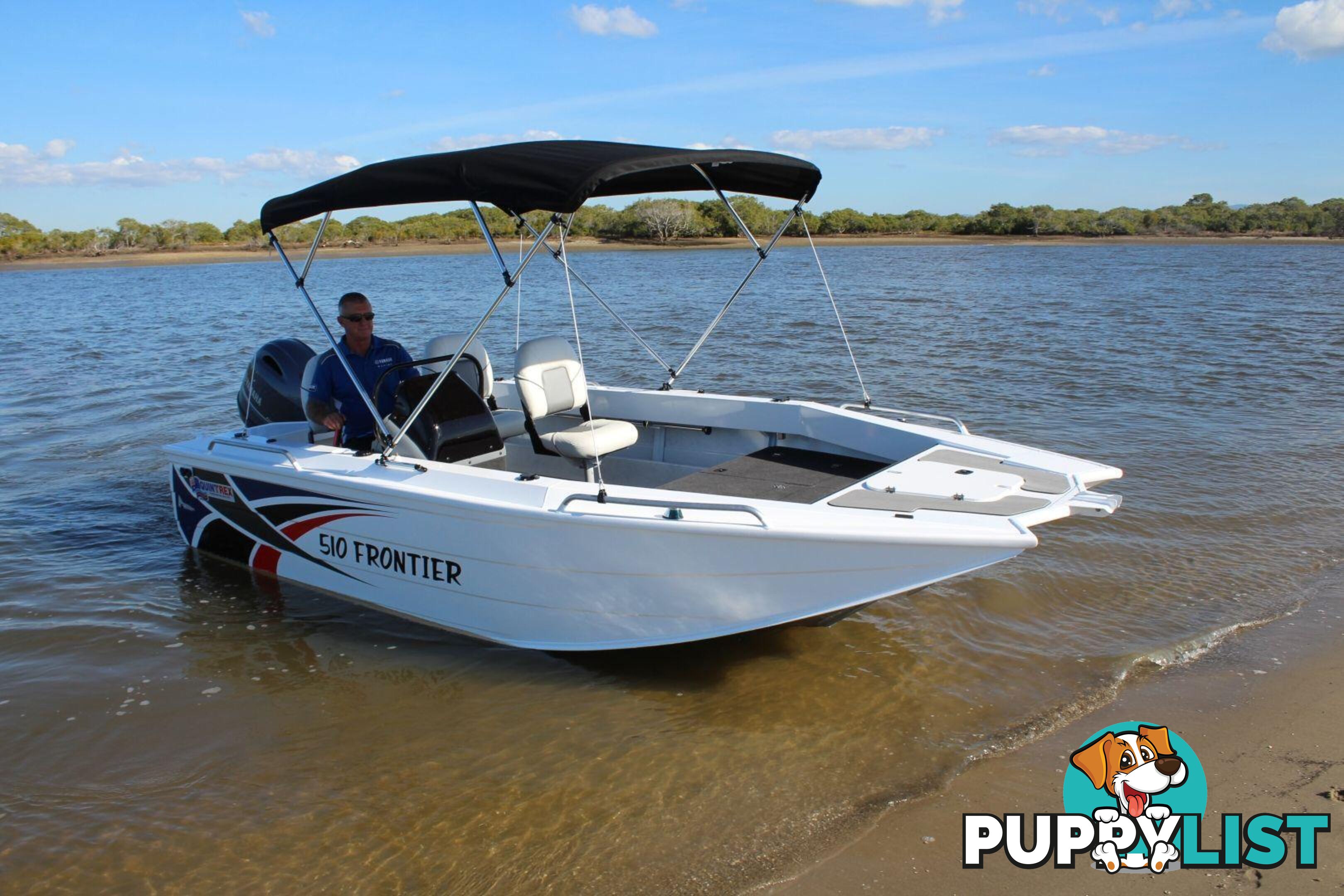 Quintrex 510 Frontier SC + Yamaha F90hp 4-Stroke - Pack 1 for sale online prices