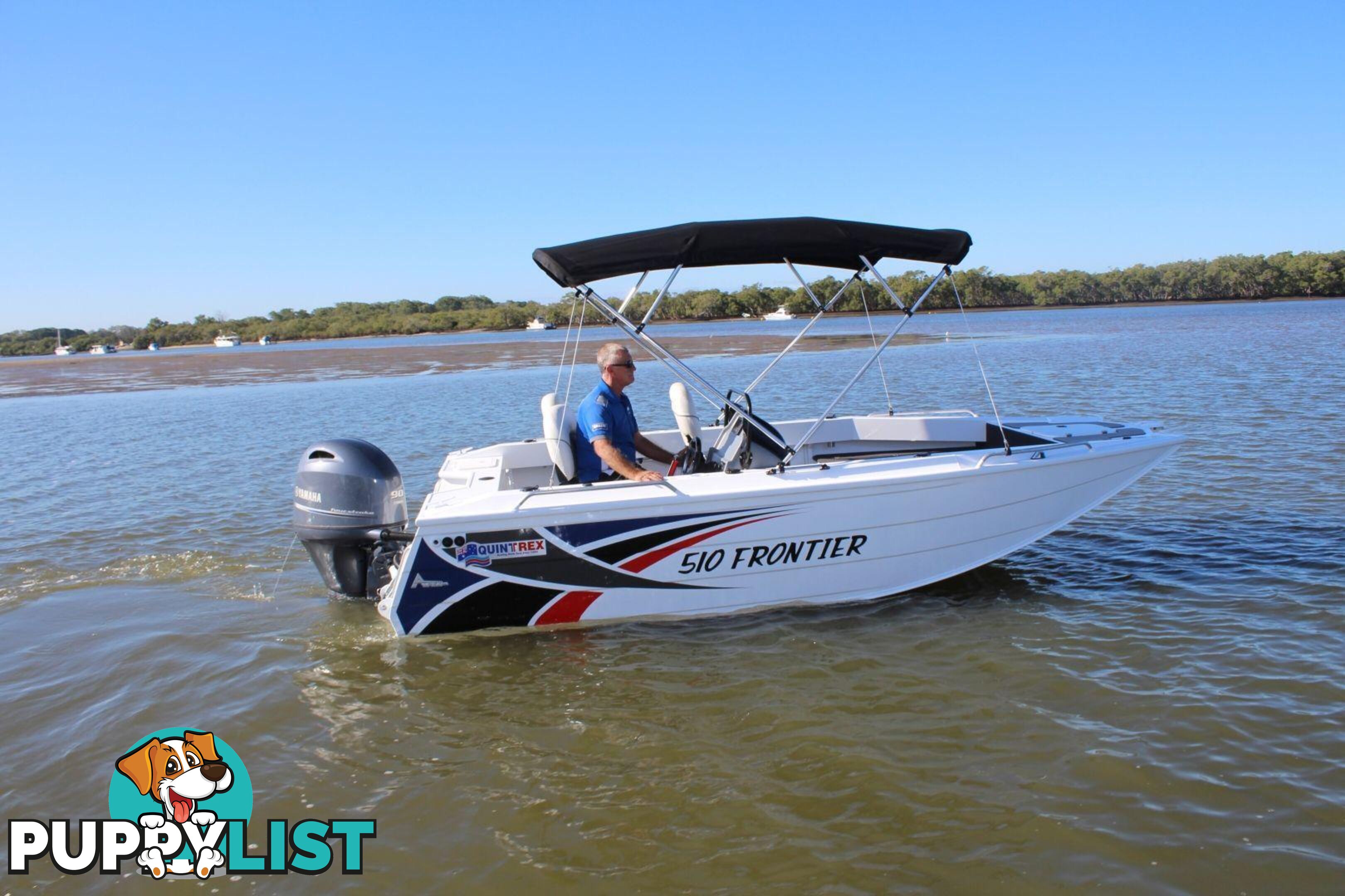 Quintrex 510 Frontier SC + Yamaha F90hp 4-Stroke - Pack 1 for sale online prices