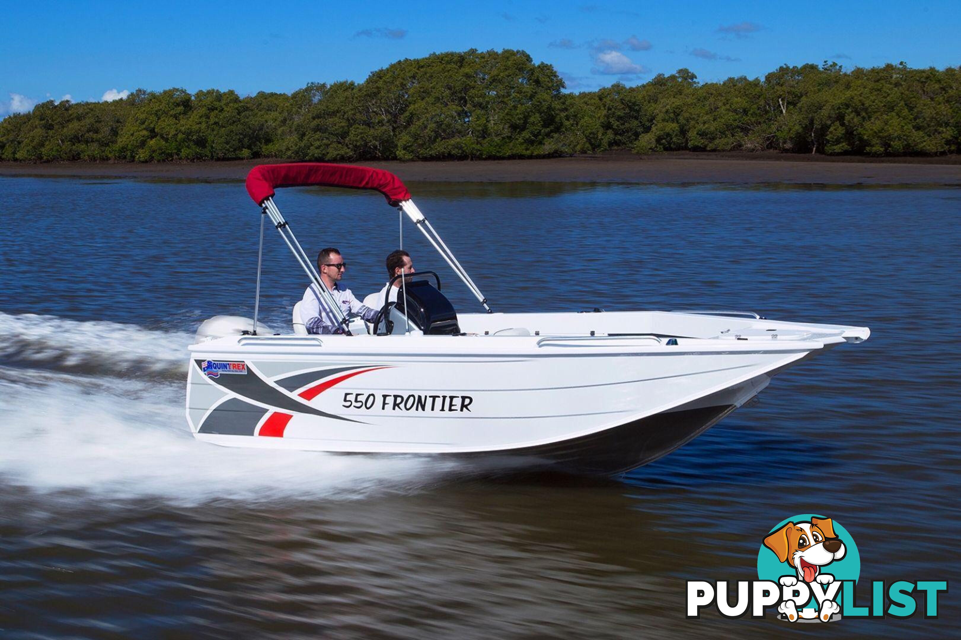 Quintrex 550 Frontier + Yamaha F115hp 4-Stroke - Pack 2 for sale online prices