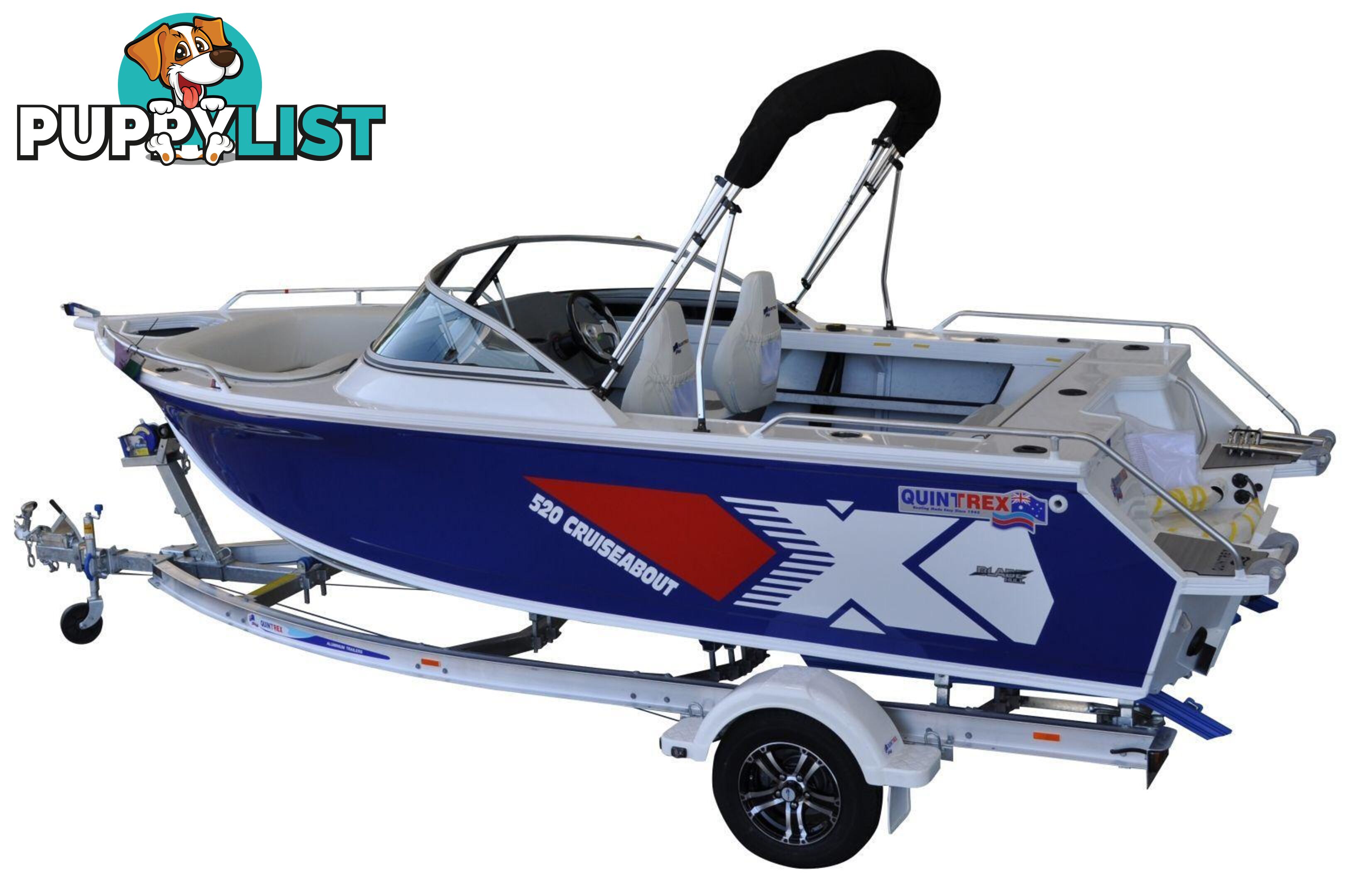 Quintrex 520 Cuiseabout + Yamaha F115hp 4-Stroke - Pack 3 for sale online prices