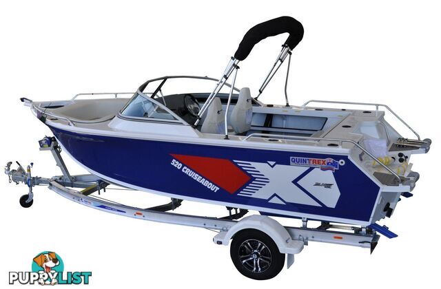 Quintrex 520 Cuiseabout + Yamaha F115hp 4-Stroke - Pack 3 for sale online prices