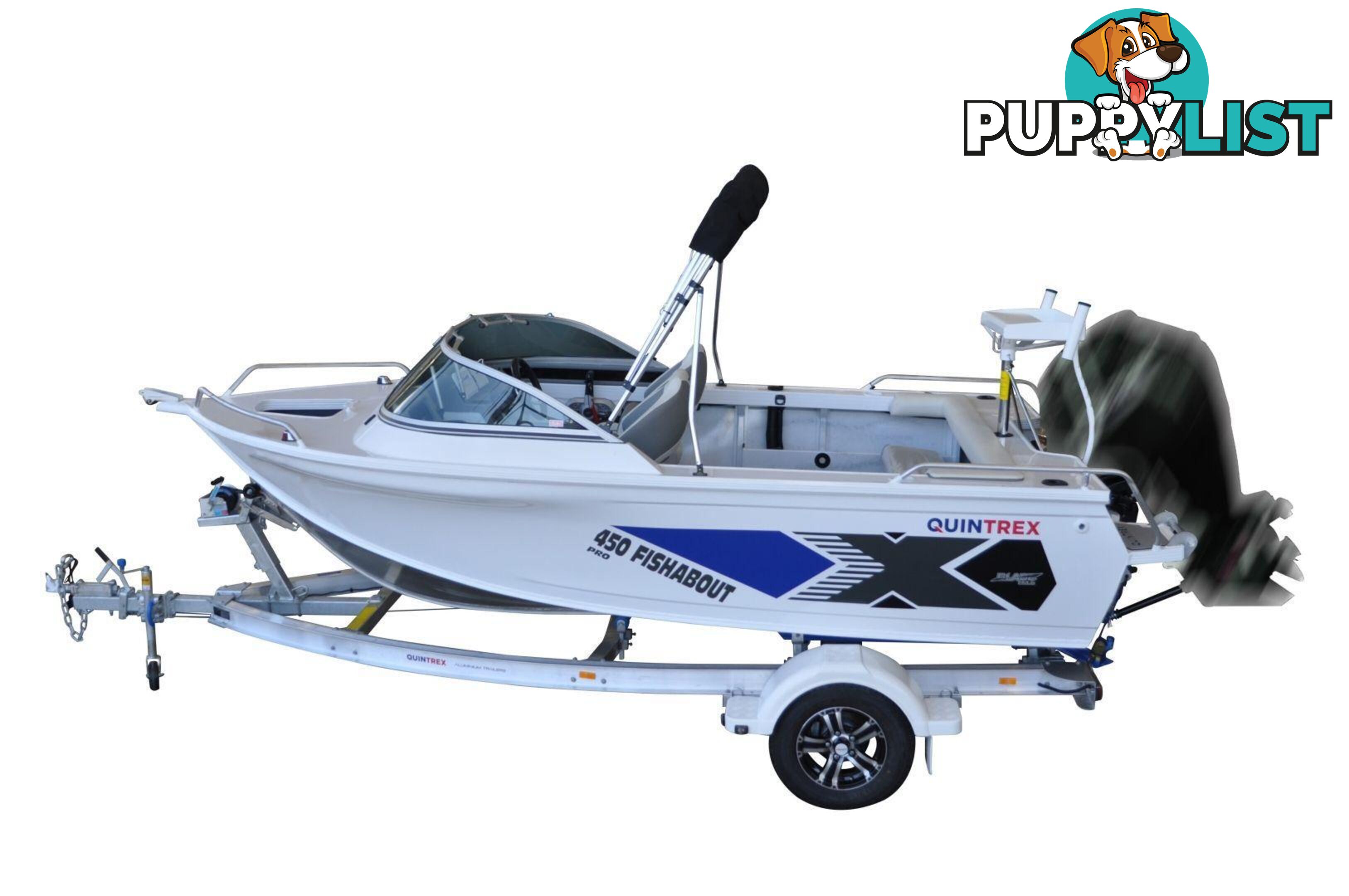 Quintrex 450 Fishabout PRO+ Yamaha F75hp 4-Stroke - PRO Pack for sale online prices