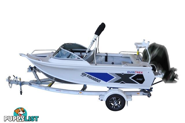 Quintrex 450 Fishabout PRO+ Yamaha F75hp 4-Stroke - PRO Pack for sale online prices