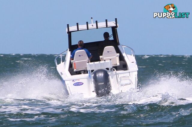Quintrex 610 Trident Hard Top + Yamaha F150hp 4-Stroke - Pack 2 for sale online prices