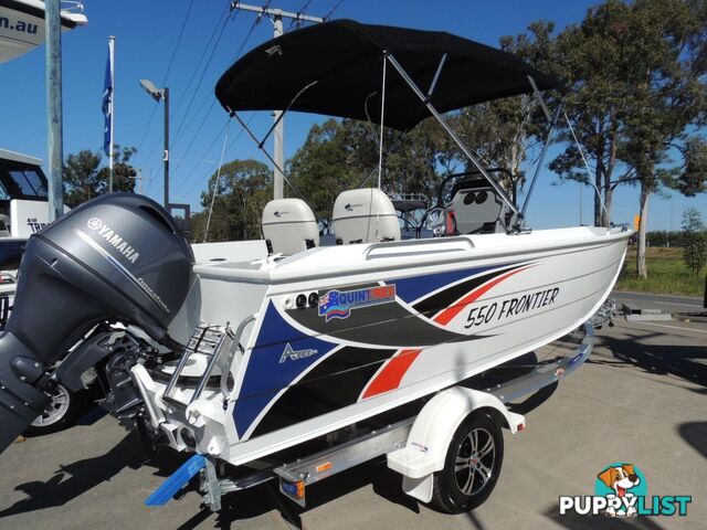 Quintrex 550 Frontier + Yamaha F130hp 4-Stroke - Pack 3 for sale online prices