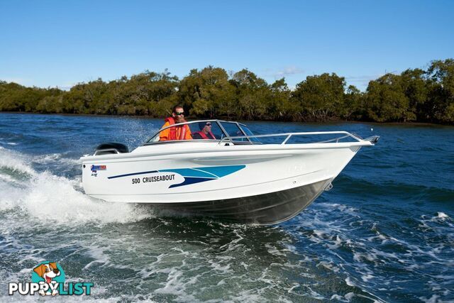 Quintrex 500 Cruiseabout + Yamaha F90hp 4-Stroke - Pack 3 for sale online prices