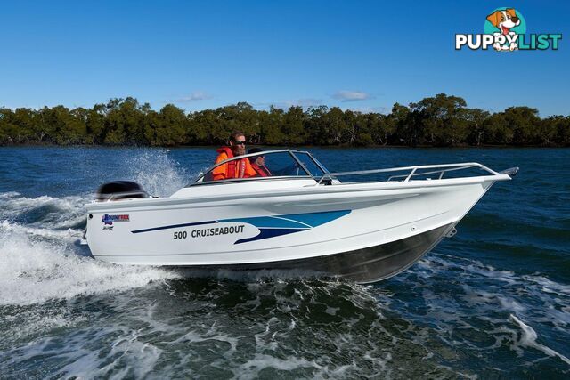 Quintrex 500 Cruiseabout + Yamaha F90hp 4-Stroke - Pack 3 for sale online prices