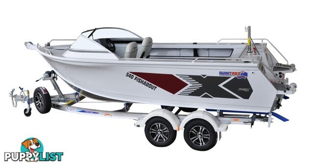 Quintrex 540 Fishabout + Yamaha F130HP 4-Stroke - Pack 3 for sale online prices