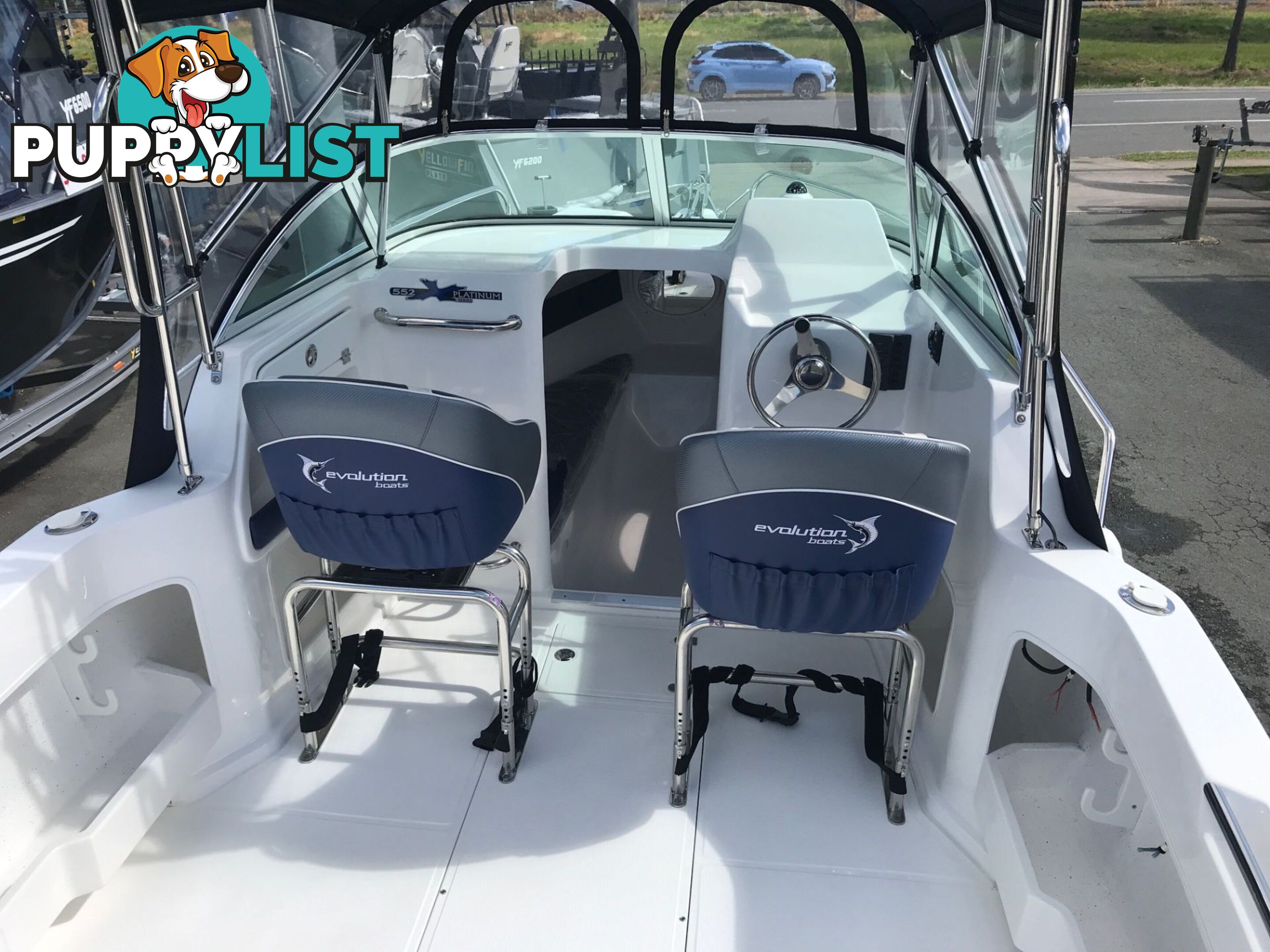 NEW 2024 EVOLUTION 552 SILVER WITH YAMAHA 150 HP FOURSTROKE FOR SALE