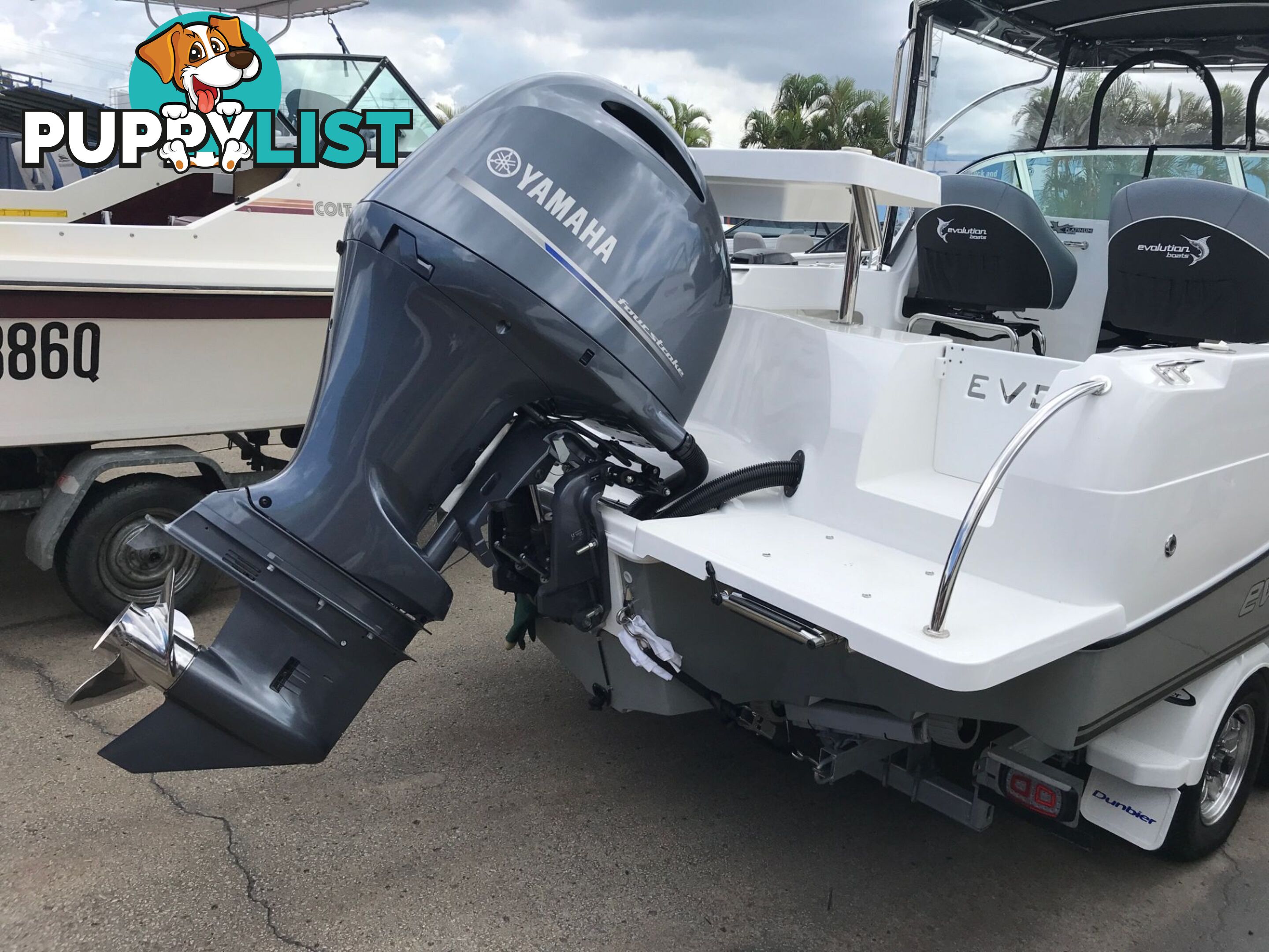 NEW 2024 EVOLUTION 552 SILVER WITH YAMAHA 150 HP FOURSTROKE FOR SALE