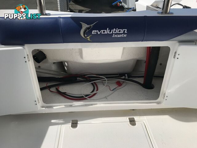 NEW 2024 EVOLUTION 552 SILVER WITH YAMAHA 150 HP FOURSTROKE FOR SALE