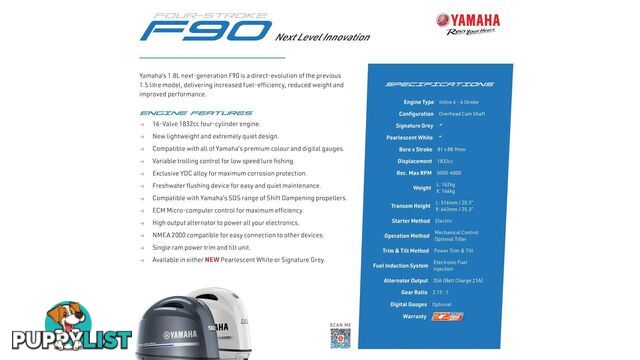 Quintrex 500 Fishabout + Yamaha F90HP 4-Stroke - Pack 3 for sale online prices