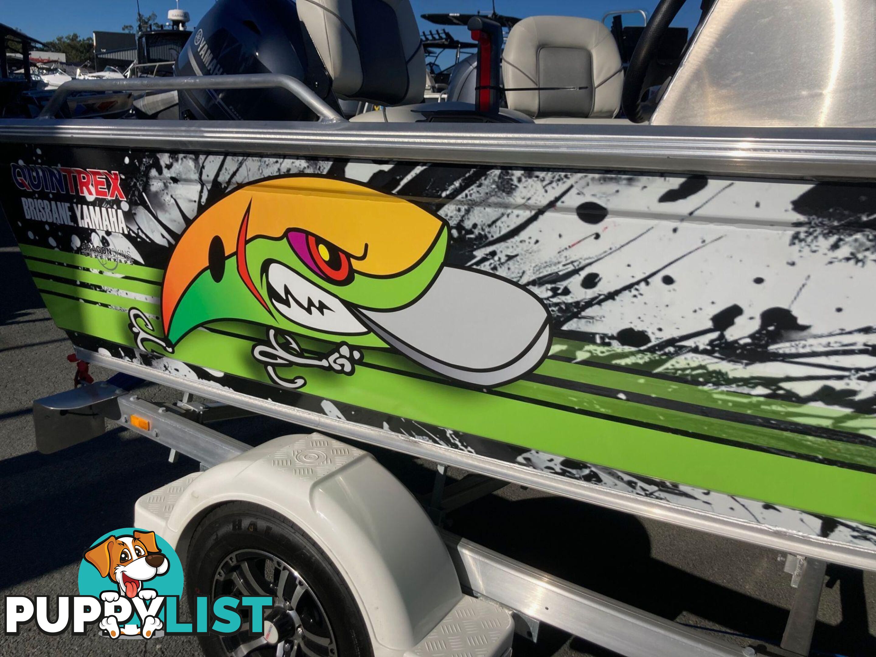 OWN THIS LARRY THE LURE QUINTREX 420 RENEGADE SIDE CONSOLE, ONE ONLY