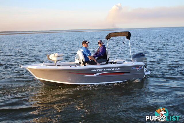 QUINTREX 481 TOP Ender with a Yamaha F 90HP EFI 4 Stroke Pack 4