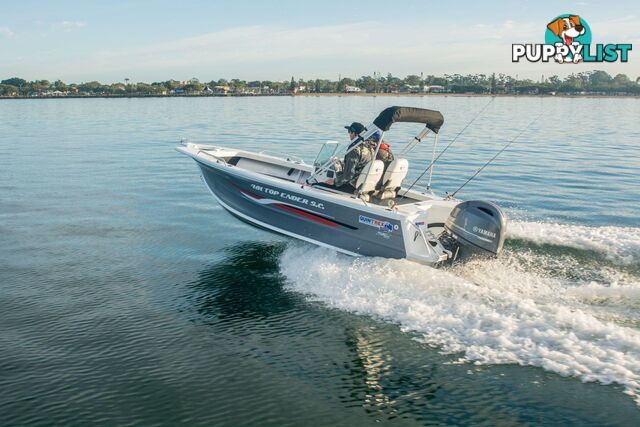 QUINTREX 481 TOP Ender with a Yamaha F 90HP EFI 4 Stroke Pack 4