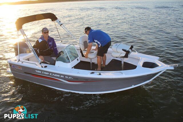 QUINTREX 481 TOP Ender with a Yamaha F 90HP EFI 4 Stroke Pack 4