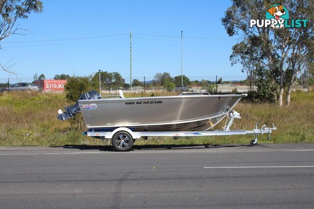 Quintrex 460 Renegade TS(Tiller Steer) + Yamaha F70hp 4-Stroke - Pack 2 for sale online prices