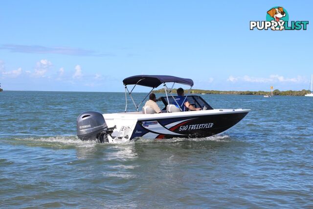 Quintrex 530 Freestyler PRO + Yamaha F130hp 4-Stroke - PRO Pack for sale online prices