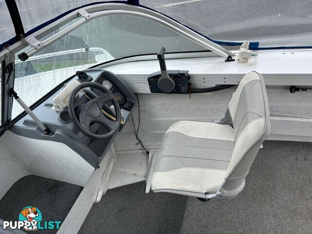 USED 2010 QUINTREX 490 ESCAPE WITH YAMAHA 100HP FOURSTROKE FOR SALE