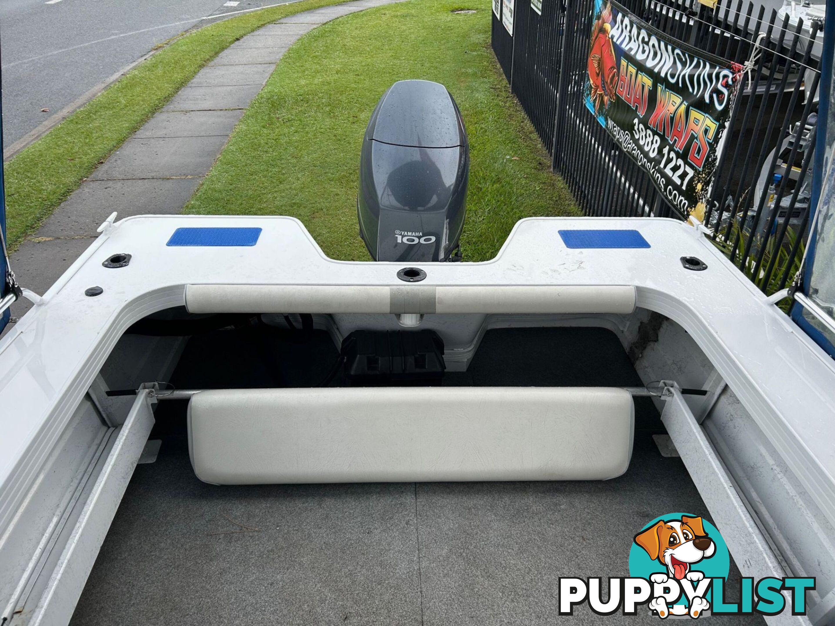 USED 2010 QUINTREX 490 ESCAPE WITH YAMAHA 100HP FOURSTROKE FOR SALE