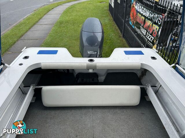 USED 2010 QUINTREX 490 ESCAPE WITH YAMAHA 100HP FOURSTROKE FOR SALE