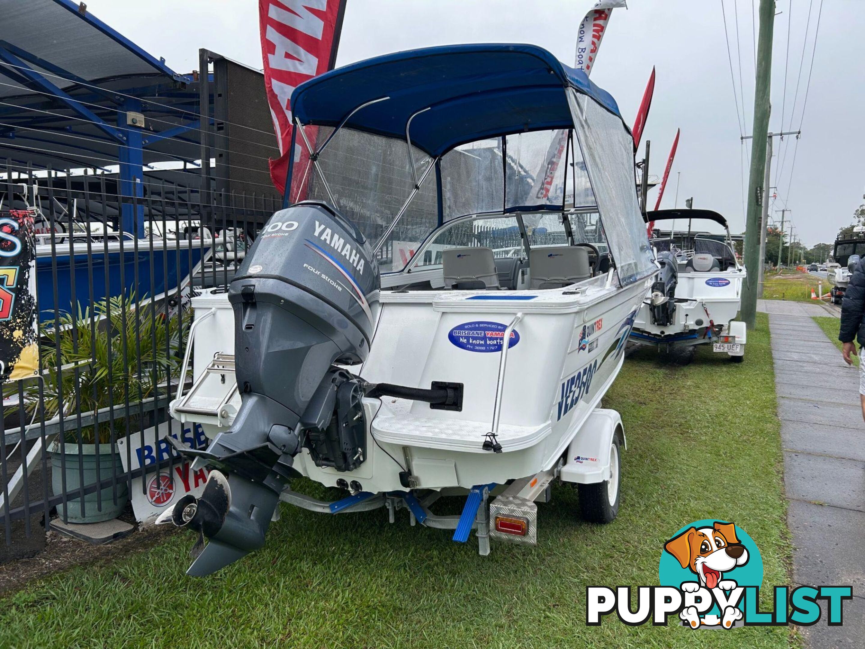 USED 2010 QUINTREX 490 ESCAPE WITH YAMAHA 100HP FOURSTROKE FOR SALE