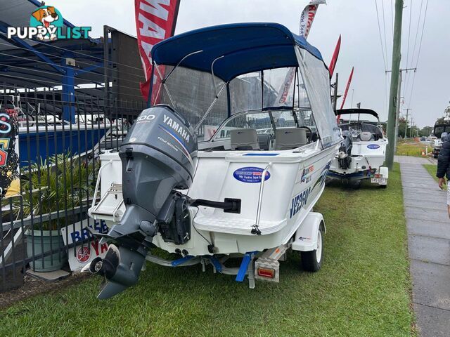 USED 2010 QUINTREX 490 ESCAPE WITH YAMAHA 100HP FOURSTROKE FOR SALE