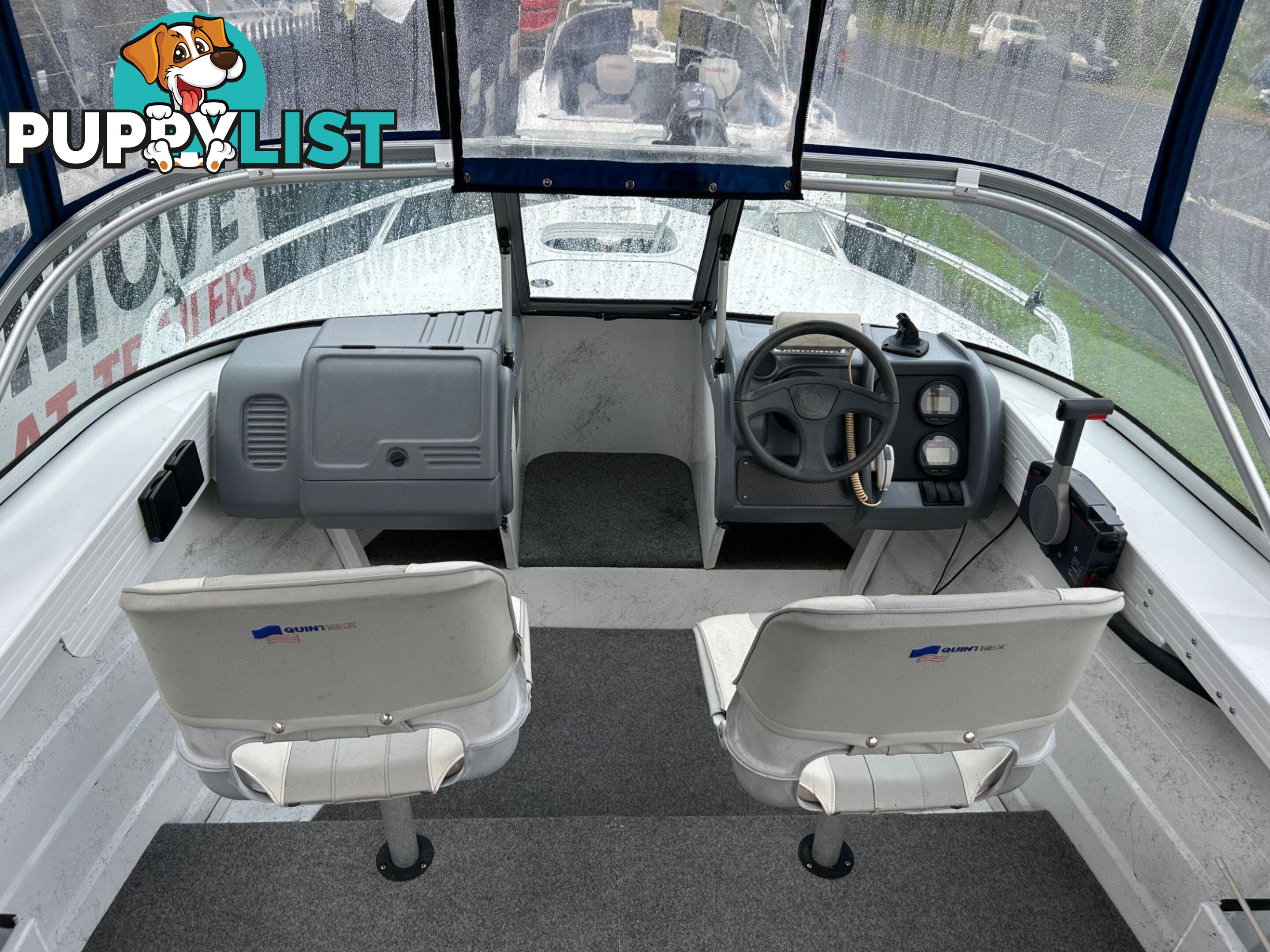 USED 2010 QUINTREX 490 ESCAPE WITH YAMAHA 100HP FOURSTROKE FOR SALE