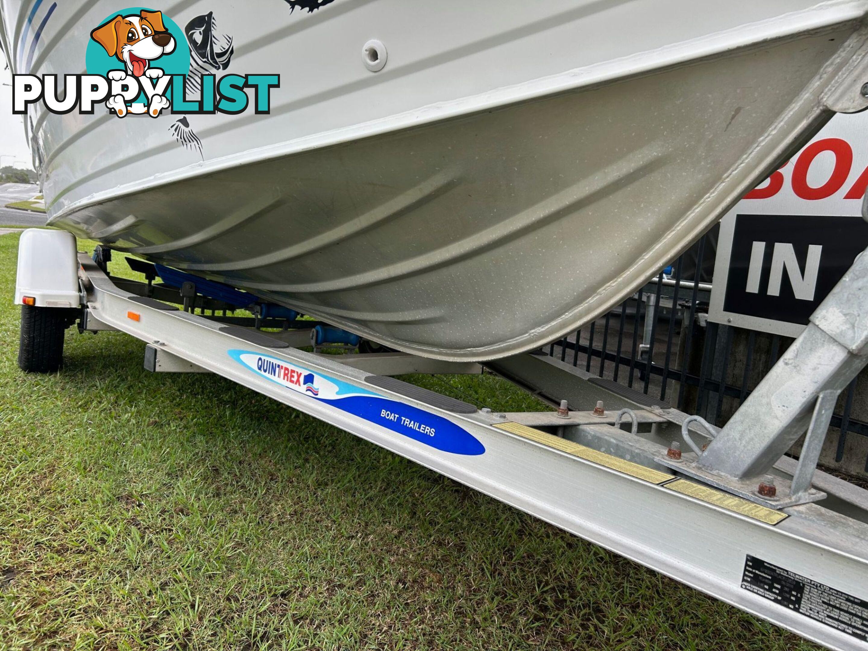 USED 2010 QUINTREX 490 ESCAPE WITH YAMAHA 100HP FOURSTROKE FOR SALE