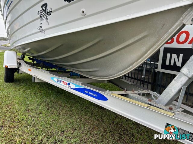 USED 2010 QUINTREX 490 ESCAPE WITH YAMAHA 100HP FOURSTROKE FOR SALE