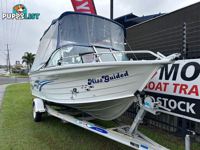USED 2010 QUINTREX 490 ESCAPE WITH YAMAHA 100HP FOURSTROKE FOR SALE