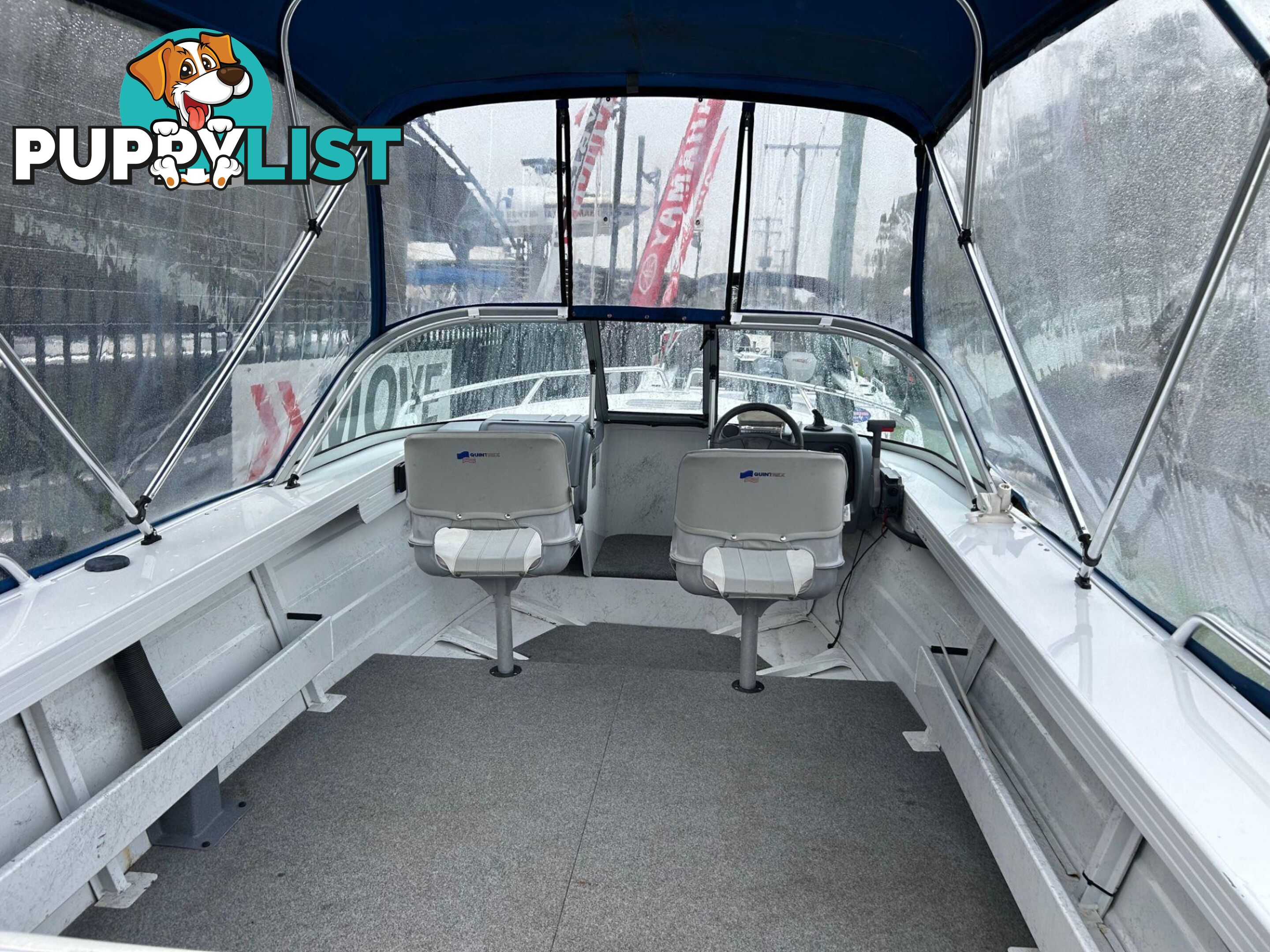 USED 2010 QUINTREX 490 ESCAPE WITH YAMAHA 100HP FOURSTROKE FOR SALE