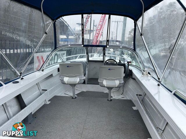 USED 2010 QUINTREX 490 ESCAPE WITH YAMAHA 100HP FOURSTROKE FOR SALE
