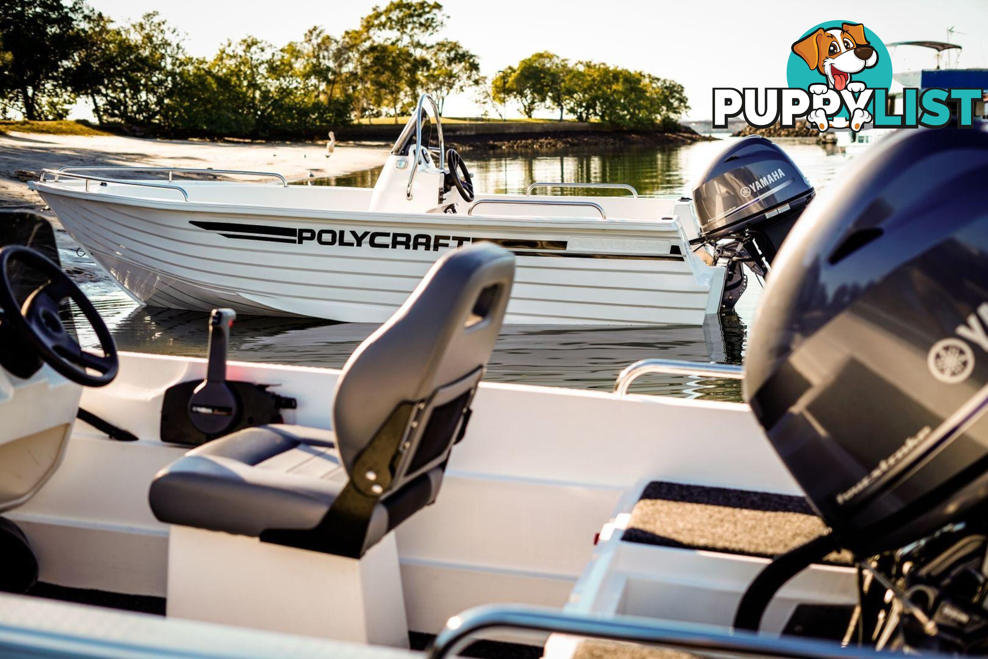 Polycraft 410 Challenger Side Console + Yamaha F50hp 4-Stroke - Pack 1 for sale online prices