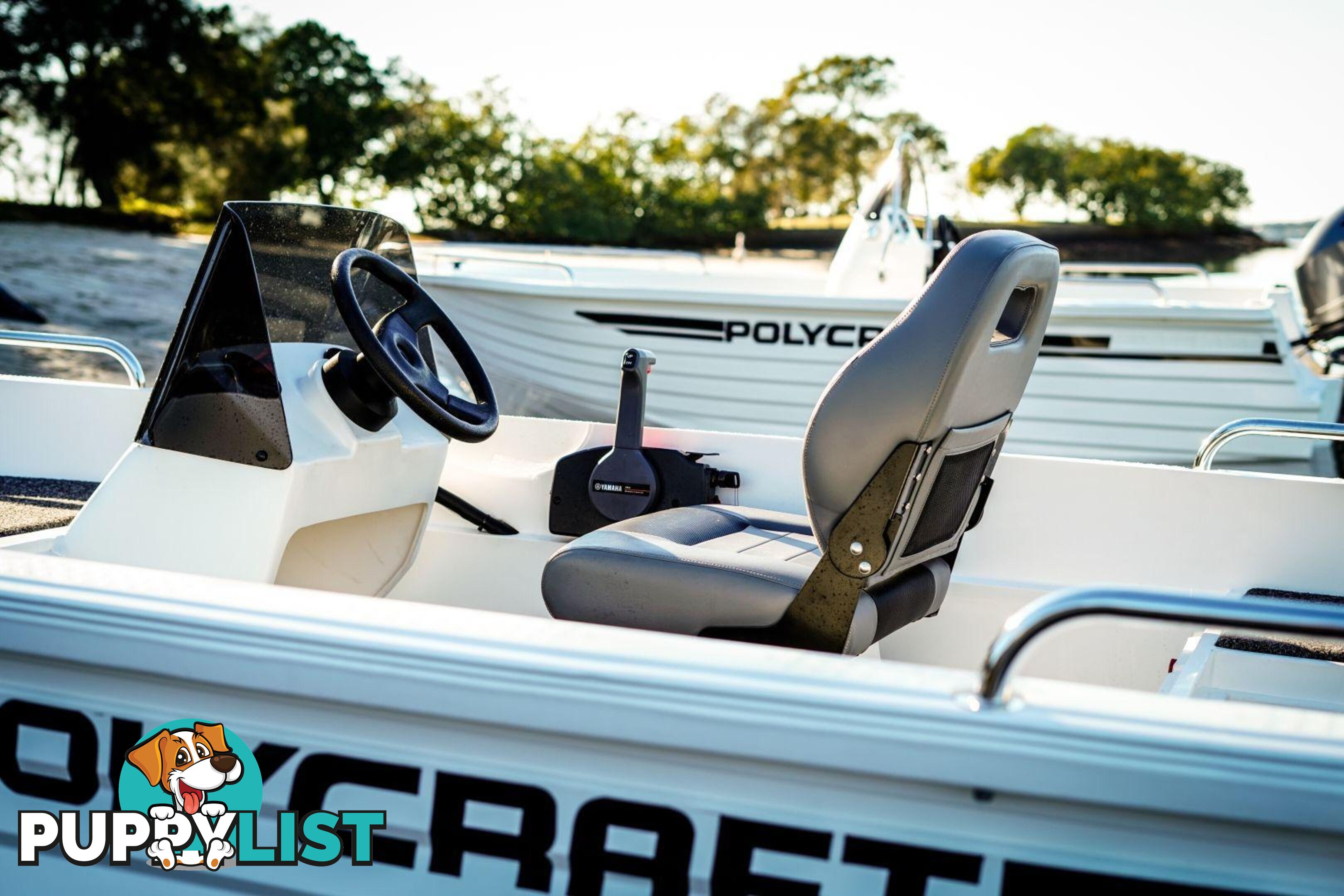 Polycraft 410 Challenger Side Console + Yamaha F50hp 4-Stroke - Pack 1 for sale online prices