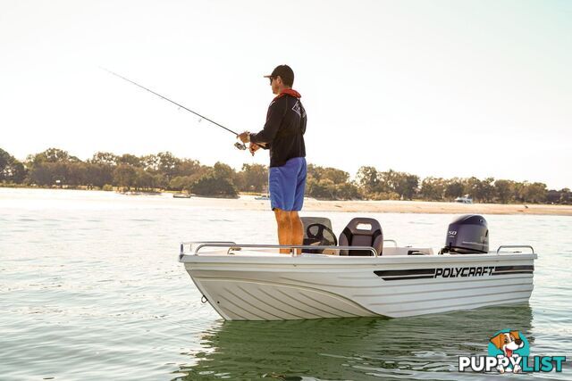 Polycraft 410 Challenger Side Console + Yamaha F50hp 4-Stroke - Pack 1 for sale online prices