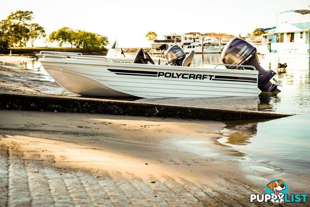 Polycraft 410 Challenger Side Console + Yamaha F50hp 4-Stroke - Pack 1 for sale online prices