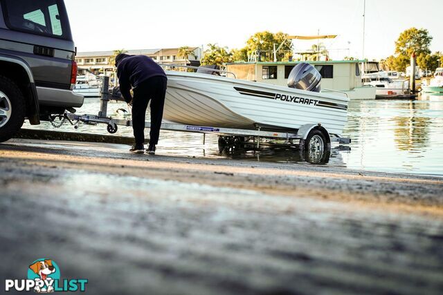 Polycraft 410 Challenger Side Console + Yamaha F50hp 4-Stroke - Pack 1 for sale online prices