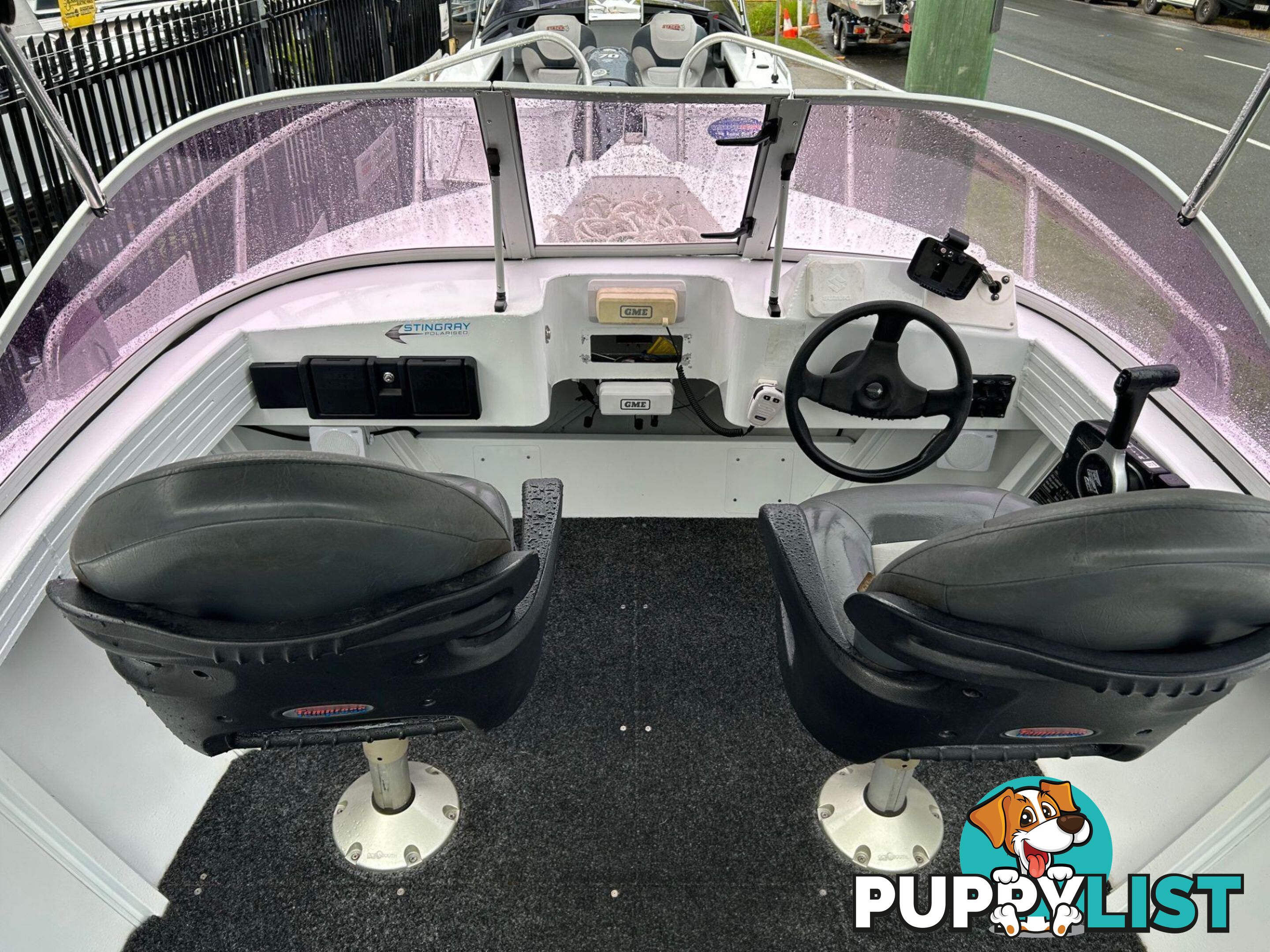 USED 2016 AQUAMASTER 490  RUNABOUT WITH SUZUKI 70HP FOURSTROKE FOR SALE