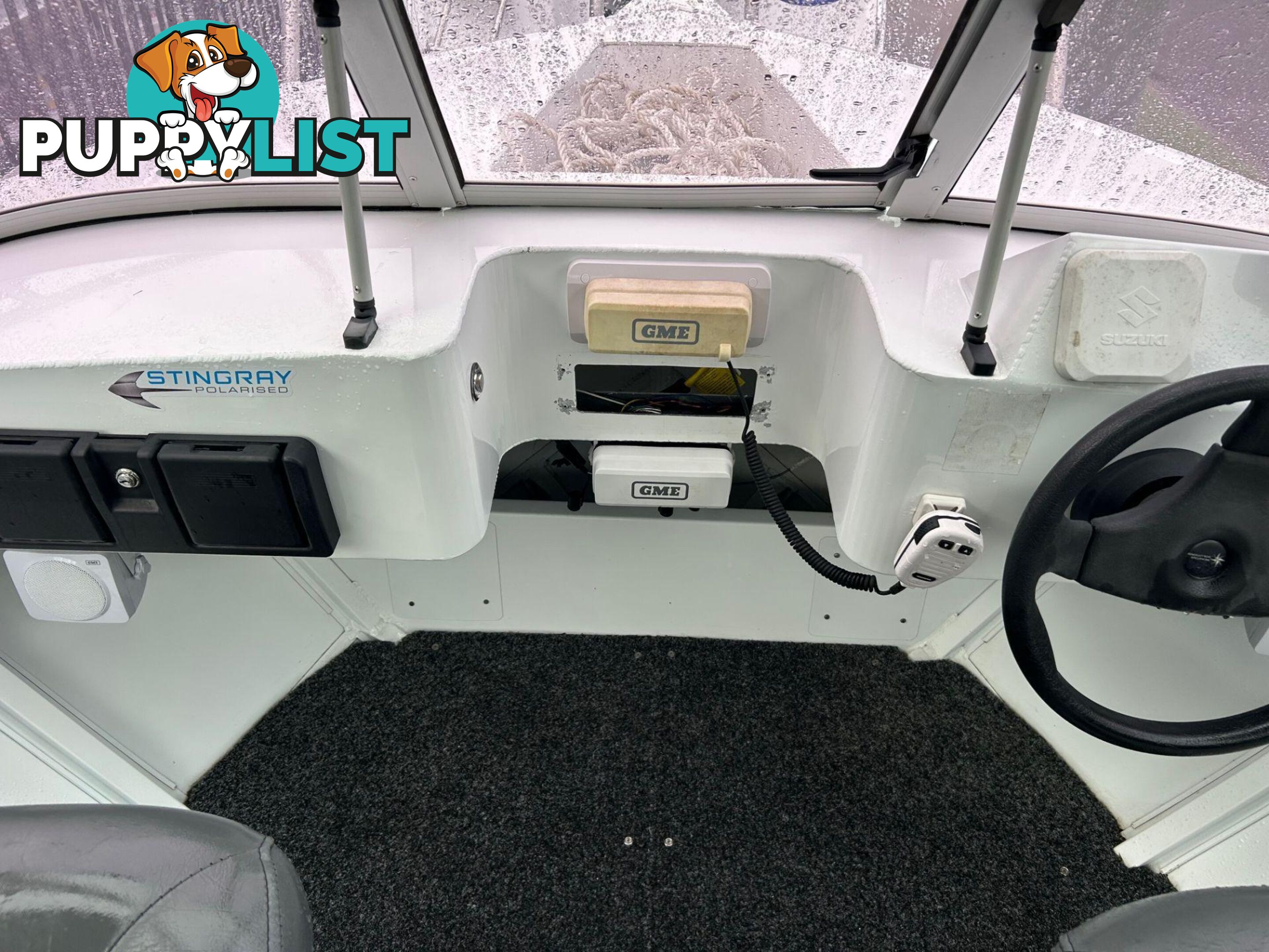 USED 2016 AQUAMASTER 490  RUNABOUT WITH SUZUKI 70HP FOURSTROKE FOR SALE