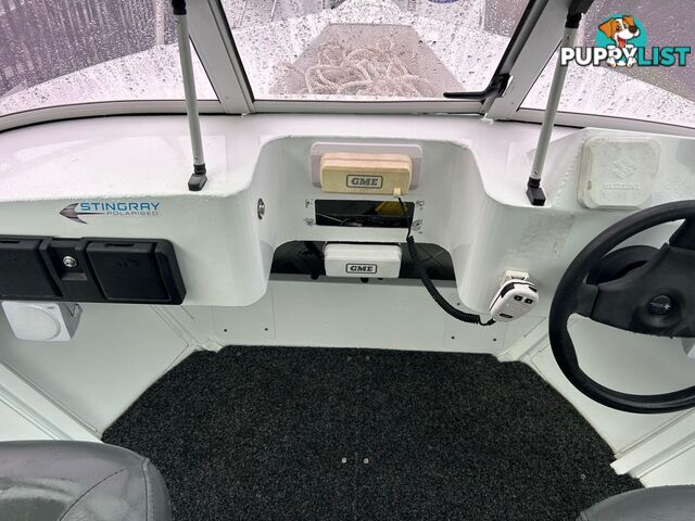 USED 2016 AQUAMASTER 490  RUNABOUT WITH SUZUKI 70HP FOURSTROKE FOR SALE