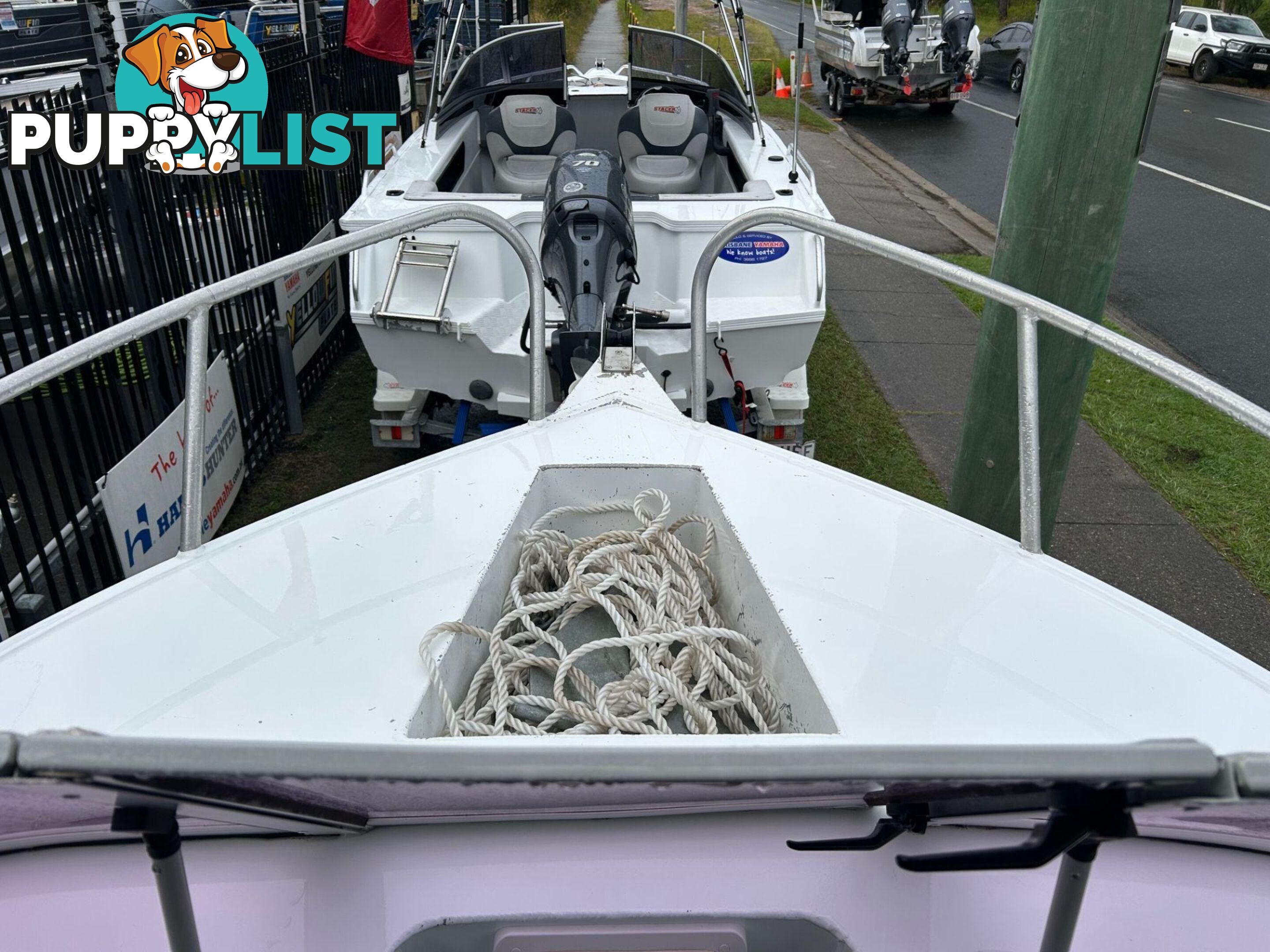 USED 2016 AQUAMASTER 490  RUNABOUT WITH SUZUKI 70HP FOURSTROKE FOR SALE