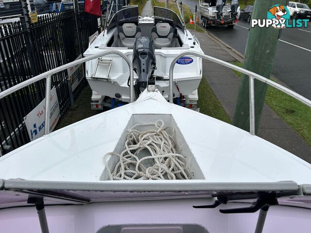 USED 2016 AQUAMASTER 490  RUNABOUT WITH SUZUKI 70HP FOURSTROKE FOR SALE